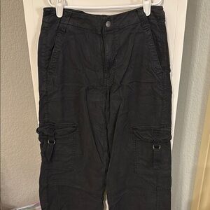 Women's AE Black Cargo Pants